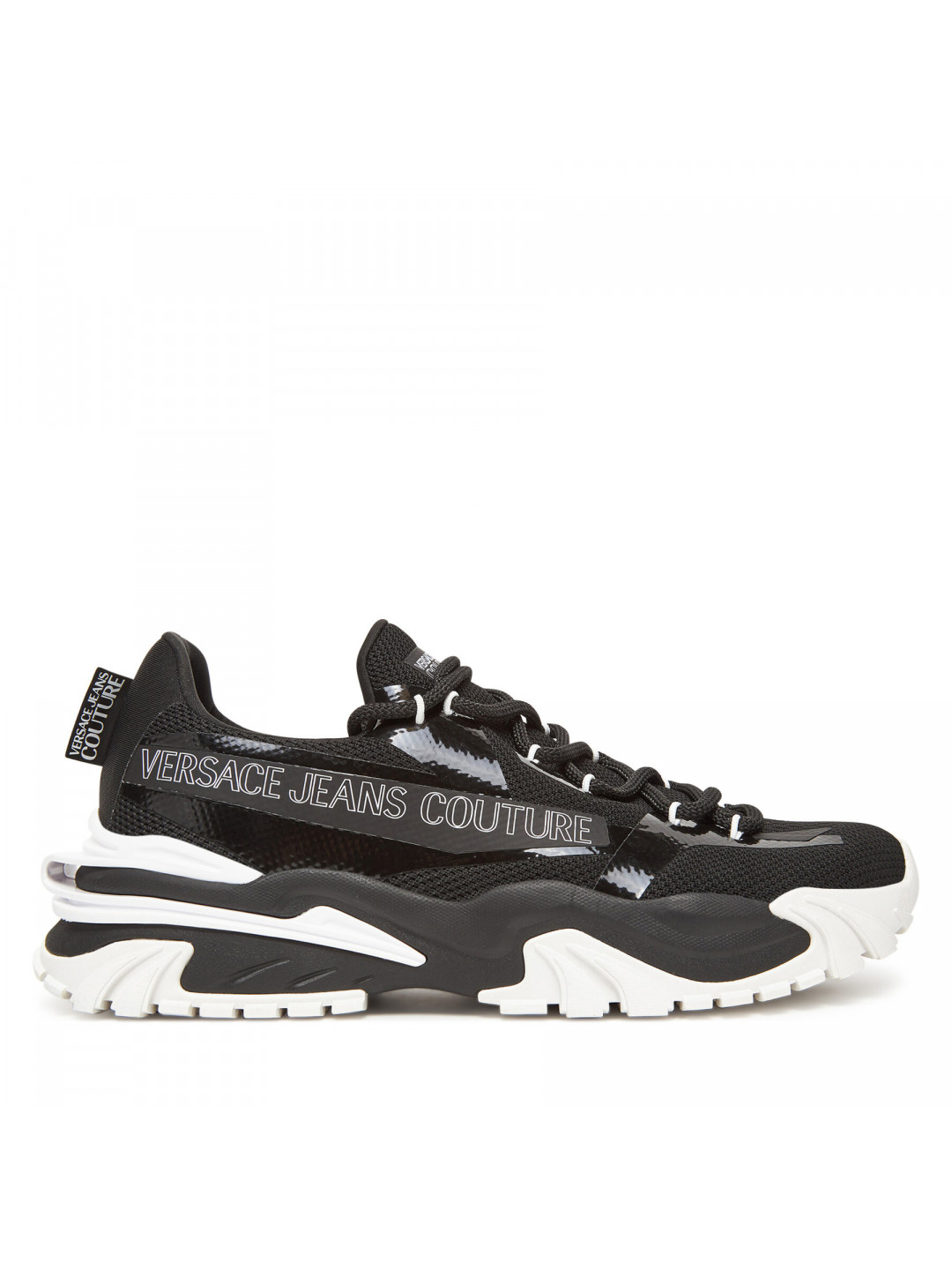 Sneakersy Versace Jeans Couture 78YA3SI8 Černá